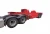 Import EAST Best Price gooseneck low flatbed 2 axle 40Ton 60Ton ladder lowboy truck semi trailer 2axle from China