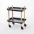 Import Easy To Use Movable 2 Tier Small Side Living Room Table on Castors from China