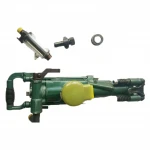 Efficient Portable pneumatic Rock drill with air leg for mining