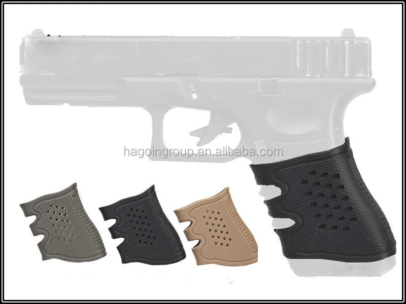 elastic Silicone Rubber Grip Pistol Sleeve in stock