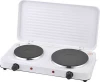 electric double hot plate with cover