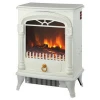 Electric Freestanding Mantle Fireplace / Stove Heater