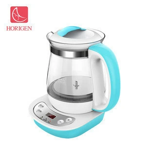 electric kettle commercial electric water glass kettle with thermostat function