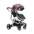 Import EN 1888 approved luxury high landscape baby stroller 3 in 1 with car seat from China