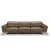 Import European Style Leather Sofa Italian Modern Luxury Sectional Sofa Set Living Room Furniture from Italy