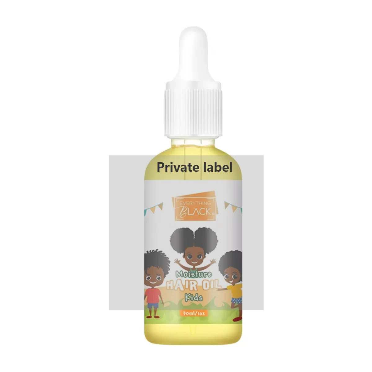 EVERYTHINGBLACK Private Label Protects And Smooth Natural Hair Care Sets For Kids Without Sulfate And Paraben