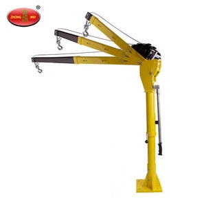 experienced 500kg engineering machinery pick up trailer mounted sales lifting crane