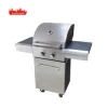 Export to Europe China BBQ Supplier Stainless Steel 2 Burners Gas Barbecue Grills