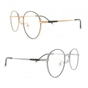 Eyeglasses Frames 2020 newest design metal optical round unisex glasses ready goods
