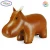 Import F450 Classic Hippo Tan Animal Bookend Synthetic Leather Skin Luxury Animal Bookend from China