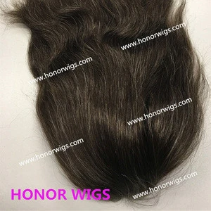 F878 Indian human hair full lace wig #2+10%gray color 10&quot; length 120% hair density natural wave wigs
