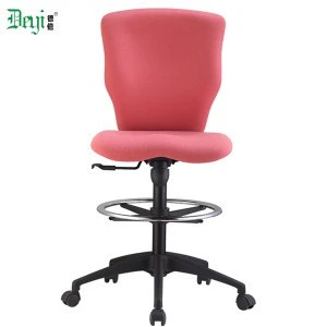 fabric seat and back function bar chair modern stool with wheels