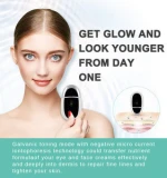 Facial massager 5 in 1 beauty equipment high frequency facial machine for skin care treatment electric face massage tool