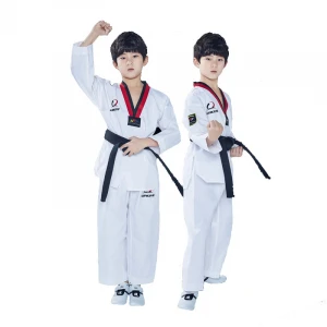 Factory best quality taekwondo With Printed WTF Taekwondo Dobok/Suit/Uniforms