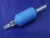 Import Factory Custom Box/Blister Design 1 Inch Silicone Soft Blue Disposable Tattoo Tubes with Clear Long Tips from China