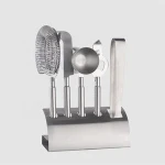 Factory Direct 6-piece wholesale kitchen stainless steel cheese knife set