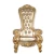 Import Factory Direct King Hotel Used Queen Throne Chair from China