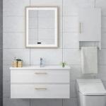 Factory Supplier Cabinet Wood Luxury Furniture Plywood Cabinets Vanity Unit Bathroom Basin