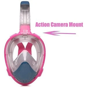 factory supply full face snorkel mask diving mask foldable mask