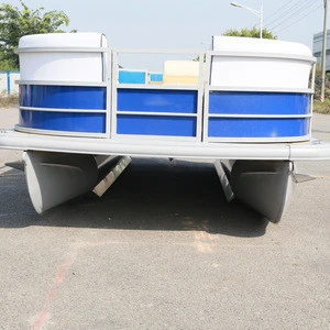 Factory Supply Full Welded Pontoon Aluminum Pontoon Boat for Sale