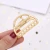 Import Factory wholesale simple beautiful hair claws cheap  price zinc alloy material claw clips for hair new design hair clip claw from China