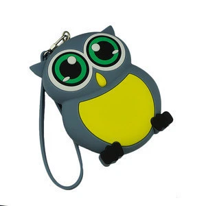 FAMA audited factory customize funny zipper pouch silicone animal coin purse