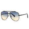 Fashion Metal Frame Sun Glasses UV400 Men Gradient Shades Sunglasses