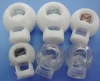 Fashion plastic stoppers,Transparent plastic stopper for sport shoes