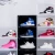 Import fashion  side open plastic giant under bed door shoe nike box storage organizer from China