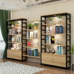 Fashionable trade show handbags stand display lady bags showcase for handbag shop furniture