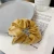 Import Fashionable women hair accessories elastic hair bands plain color  pu leather hair scrunchies for girls from China