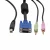 Import Fast Delivery  6Ft USB VGA KVM Switch To Audio Video Cable Color Black. from China