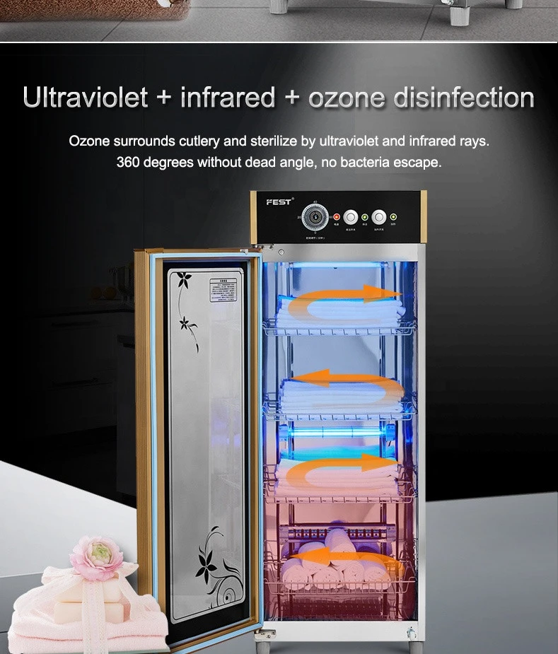 FEST Ozone Disinfection Cabinet for Towels Pillow Cloth Disinfection
