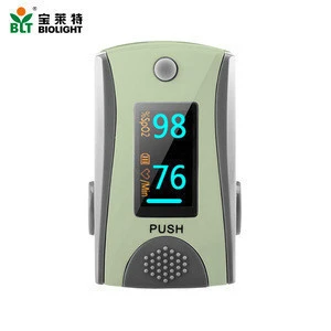 Finger type blood pressure monitor with pulse oximeter medical device