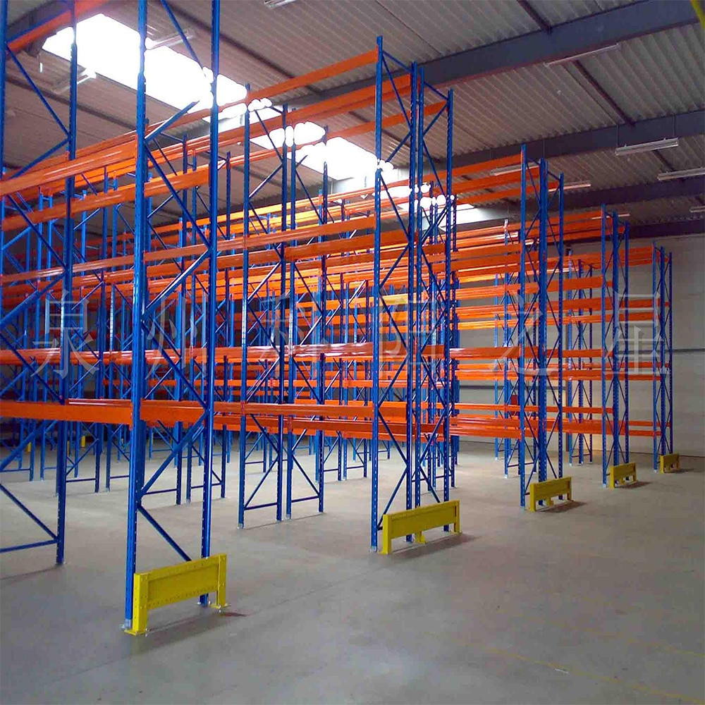 Buy Fixed Stacking Cargo Storage In Steel Beam Rack/pallet Shelf ...