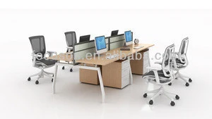 FKS-YZ-TLST Office furniture modern office partition cubicle open office workstation