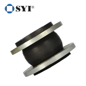 Flexible Coupling Single Ball SS Carbon Steel Flanged Connector EPDM Rubber Expansion Joint With Flange