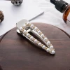 Flower Remy Hair Extension Clip Wholesale Korean Fashion Pearl Hair Pin for Women Metal Hairpin for Girls