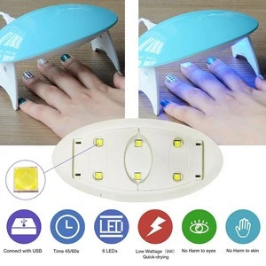Foldable mini LED UV Nail Dryer for home use