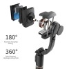 foldable Q08 Handheld Phone Stabilizer Gimbal single Axis Phone Stable Selfie Tripod With Wireless Remote Gimbal Stabilizer