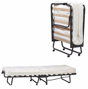 Folding Bed Foam Mattress Portable Roll Away Guest Bed