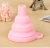 Import Food Grade silicone collapsible funnel, kitchen mini funnel from China