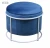 Import Footstool with Metal Legs Footrest Stool coffee shop and bar velvet stools from China