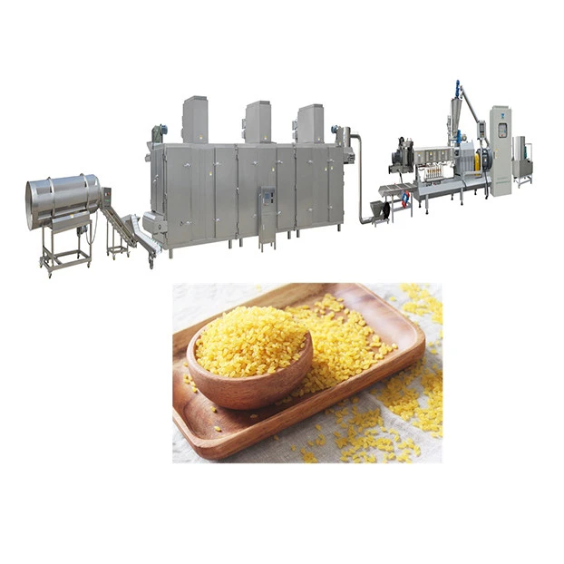 Fortified Rice Kernel Production Line Artificial Rice Extruder Making Machine