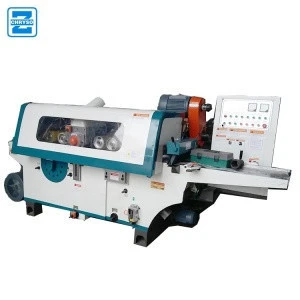 Four-side Planer with Multiple Ripsaw Machine