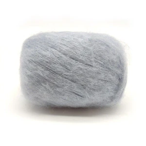 Free samples Yarn In Stock 50% Acrylic 25% Wool 25% Mohair Wool Yarn