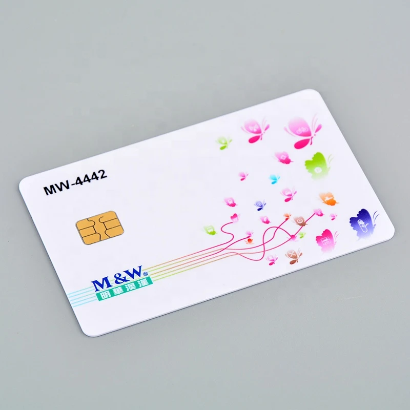 Free Shipping Contact Small Chip Card 4442 Card Customized Printed