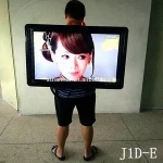 Free Shipping !!! J1D-1 0017 LED illuminated backlighting outdoor street light advertising light boxes