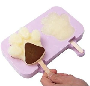 Freezer Safe Homemade Ice Pop Mould DIY Having Lid Sticks  Popsicle Mold Cartoon Ice Cream Molds
