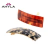 French Celluloid Acetate Tortoise Shell Hair Barrette Clips For Women